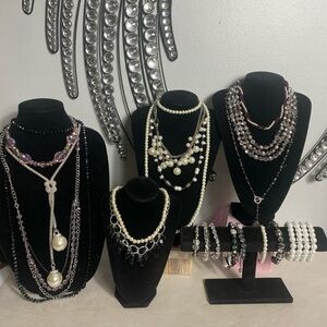 pearl glass jewelry lot#566